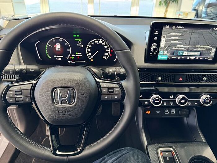 Honda Civic Lim. 5-trg. e:HEV Elegance, Navi